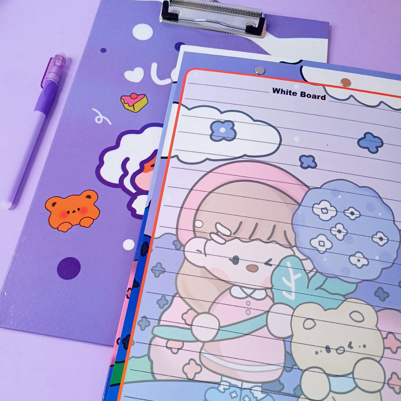 پشت محصول وایت بردی هستش